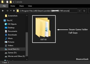 steam default screenshot folder