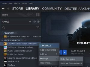 How to find Hidden Games on Steam, Unhide Games - BounceGeek