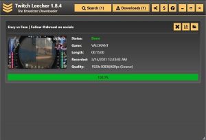 can twitch leecher download parts of vods