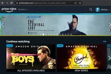 Download Amazon Prime Videos on PC