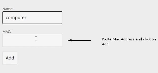 Add Mac Address to wolskill