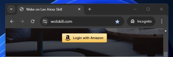 wolskill Login with Amazon