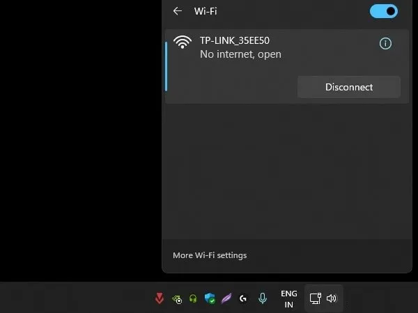 Connect to TP Link WiFi Network