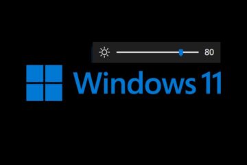 Get Brightness Slider on Windows 11 PC
