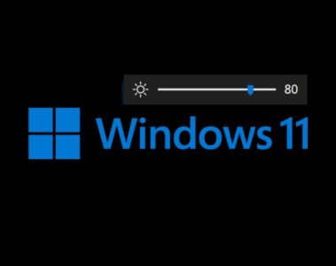 Get Brightness Slider on Windows 11 PC