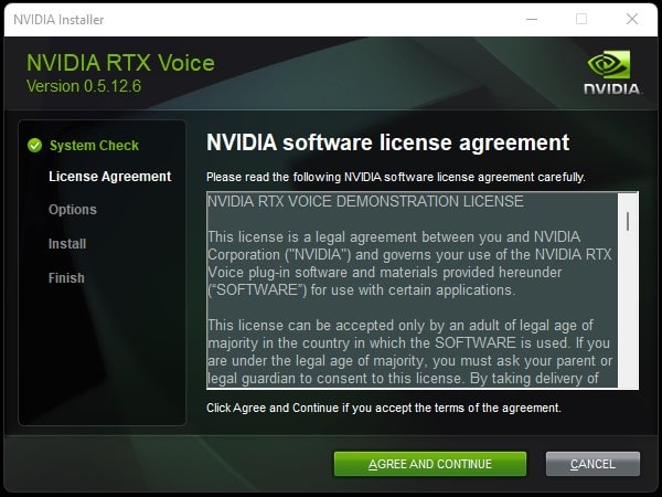 Install NVIDIA RTX Voice