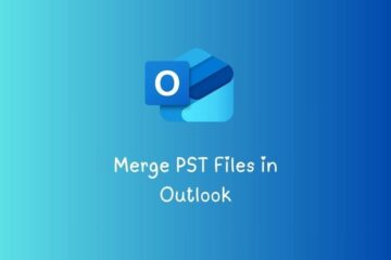 Merge PST Files in Outlook