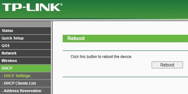 Reboot Router to Use Old TP Link WiFi Router as WiFi Extender