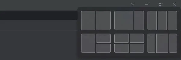 Snap Layout shortcut