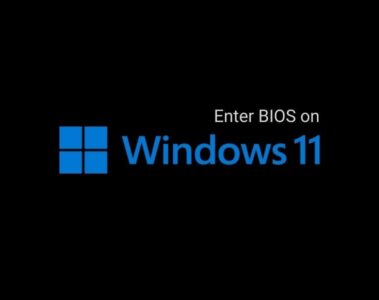 Enter BIOS on Windows 11