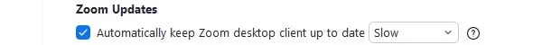 Automatically keep Zoom desktop client up to date
