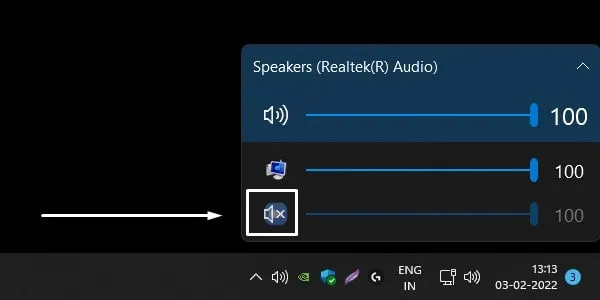 Mute Zoom Audio Output using EarTrumpet