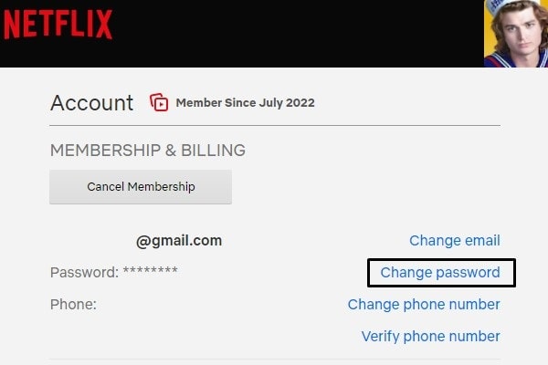 Change Netflix Password Stop Someone from using Your Netflix Account