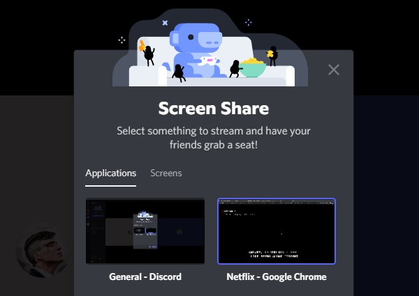 Stream Netflix on Discord using Google Chrome