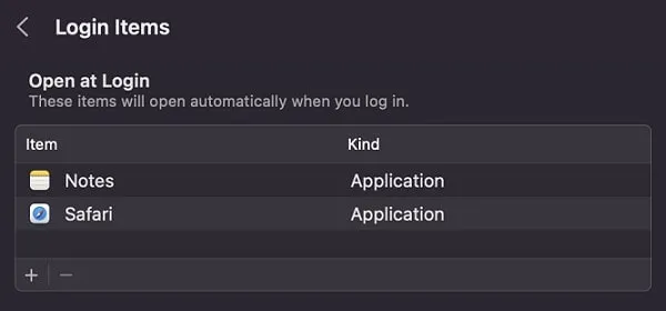 Add Startup Apps on macOS Sequoia