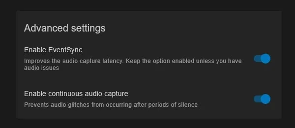 AudioRelay-Advanced-Settings