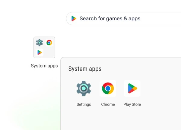 Open Play Store in BlueStacks Mac