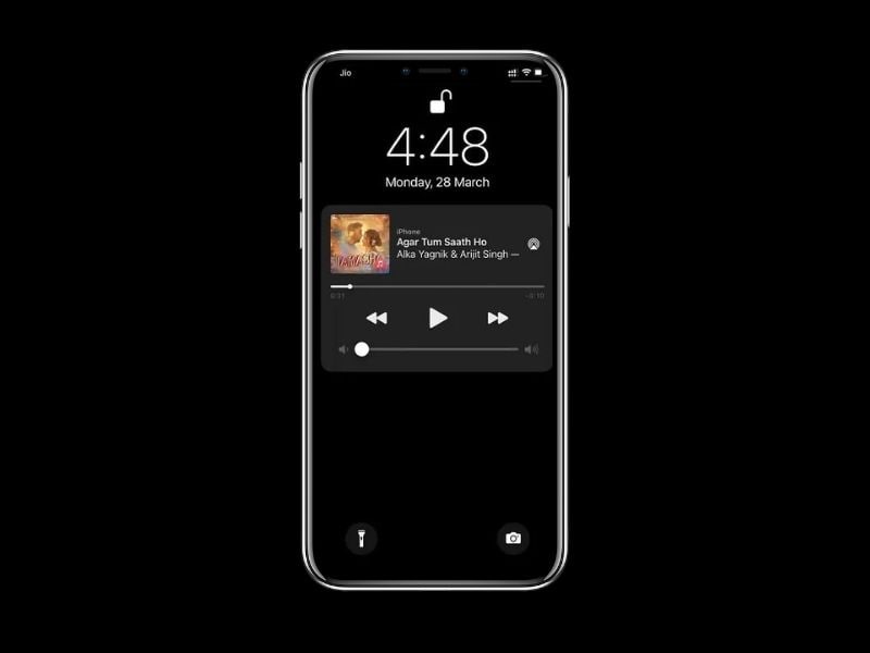 Remove iPhone Not Playing Music Player Widget from the Lock screen