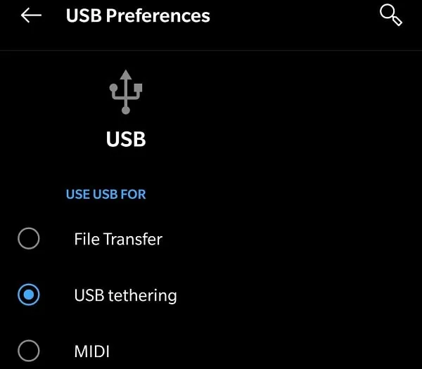 USB-tethering-Connect-Android-Phone-using-USB-Cable-for-Speaker