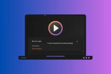 0xC00D3E8C We Can't Open Error on Windows 11 Media Player