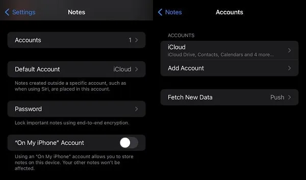 Add Google Account to iCloud