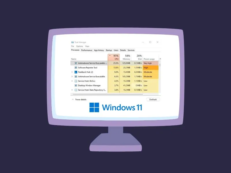 Antimalware Service Executable High CPU and Memory Usage