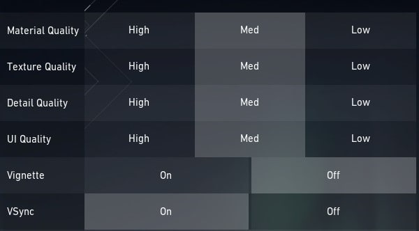 Change Valorant Graphics Quality