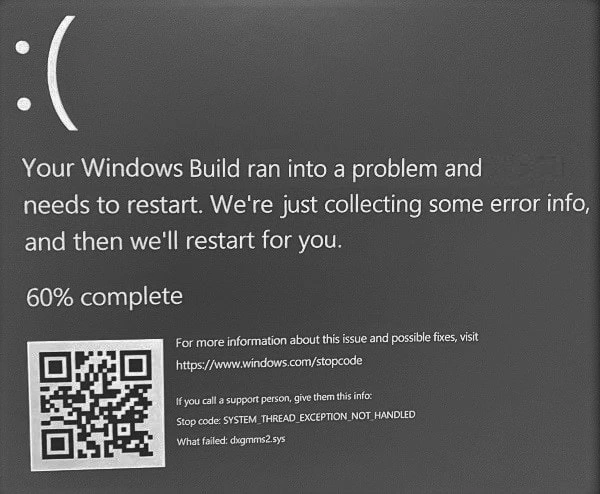 Dxgmms2.sys Blue Screen Error in Windows 11