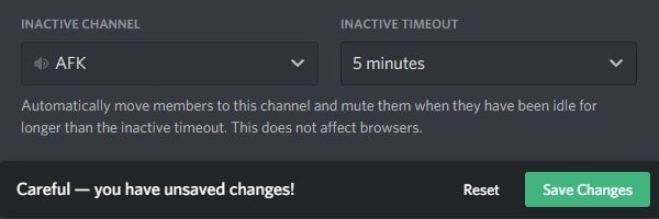 Make an INACTIVE CHANNEL Discord