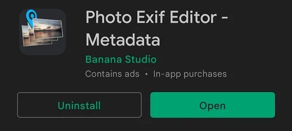 Photo Exif Editor Metadata Android App