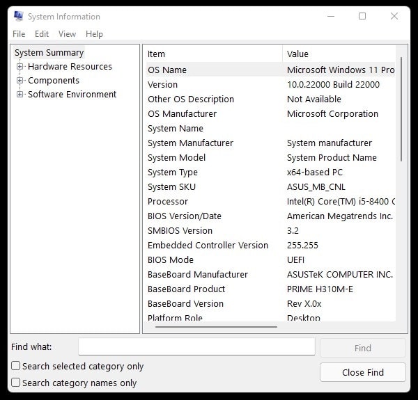 System-Information-App-Check-Computer-Specs-Windows-11