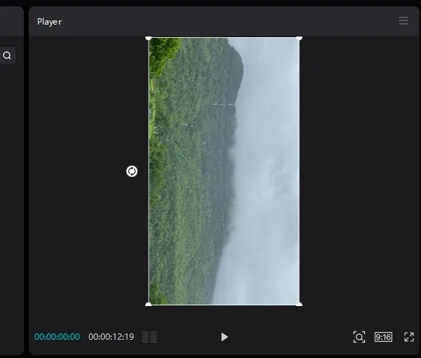 Video Converted to Horizontal to Vertical