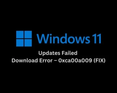 Windows 11 Updates Failed Download Error