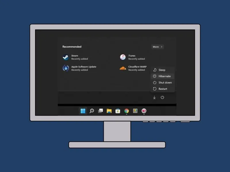 Enable Hibernate in Windows 11 Power Menu