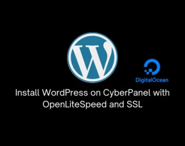 Install WordPress on CyberPanel with OpenLiteSpeed