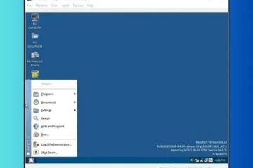 Install ReactOS on VirtualBox