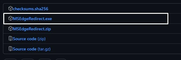 Download MSEdgeRedirect