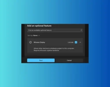 Install Connect App on Windows 11