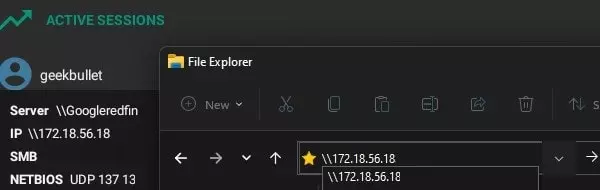 Access WSA Network Drive using IP Address