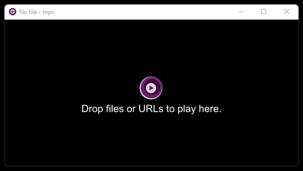 MPV Player Open Source Windows 11 Video Player