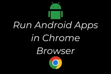 Run Android Apps in Chrome Browser