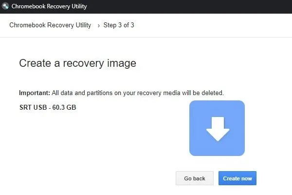Create Now Chrome OS Flex Bootable USB Drive