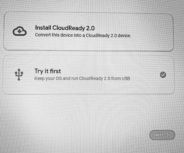 Try Google Chrome OS Flex First